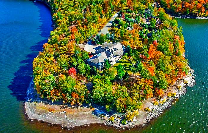 130 Calico Court Aerial View