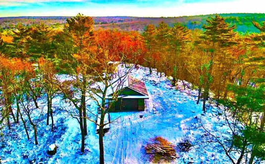 169 Acre Sanctuary in Forestburgh Garage