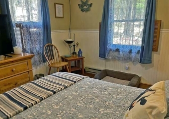 1880s Forest Cabin bedroom