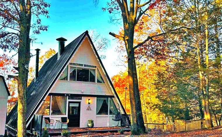 A-Frame Dream House Exterior