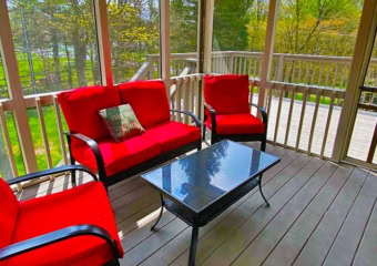 Adventure Awaits Screened-In Porch