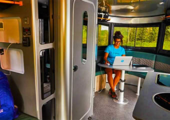 Airstream Campsite Workspace