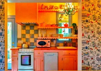 Alice in Wonderland Cottage Kitchen
