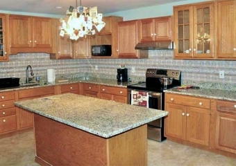 all in one pocono vacation kitchen