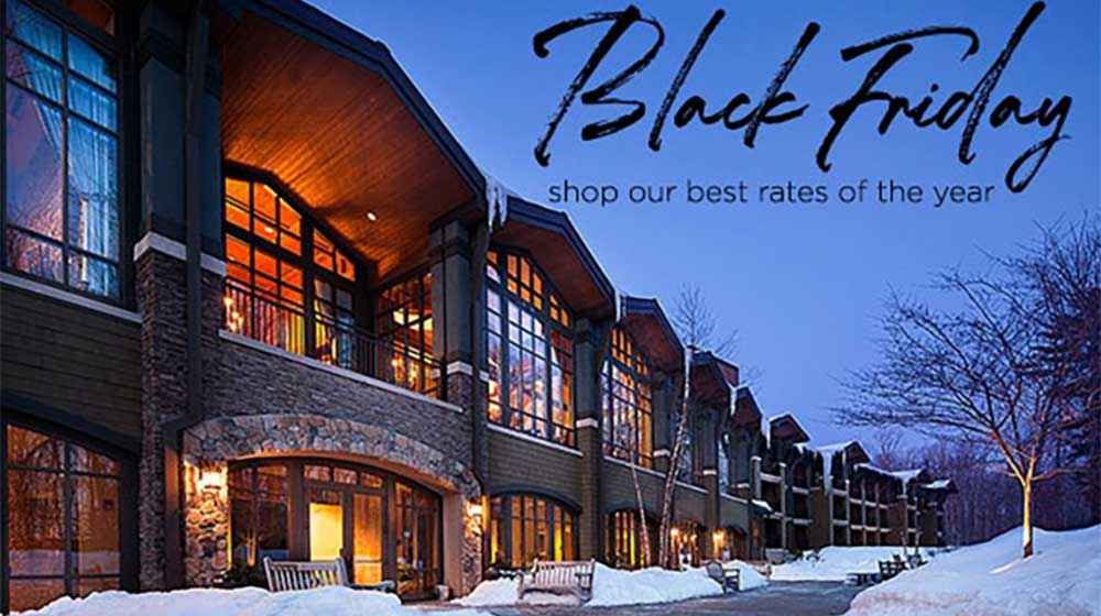 Annual Black Friday Sale at Woodloch Poster