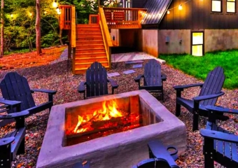 Apex A-Frame Fire Pit