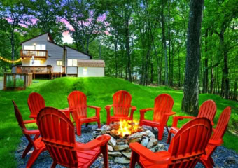 Autumn Oasis Fire Pit