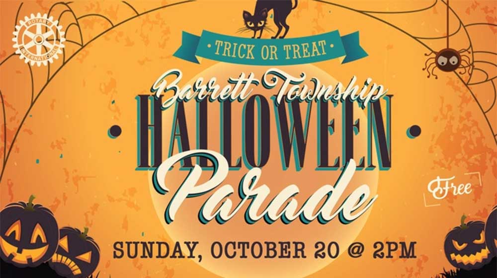 Barrett Township Halloween Parade Poster