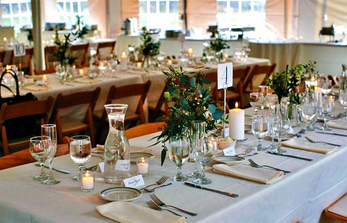 Beaverkill Valley Inn Weddings Reception Tables