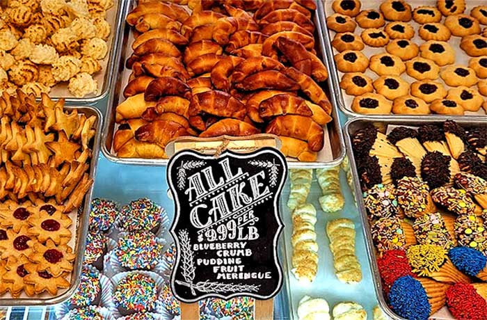 Bella Artisan Bakery Trays of Cookies