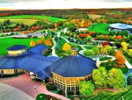 Bethel Woods Center for the Arts aerial view