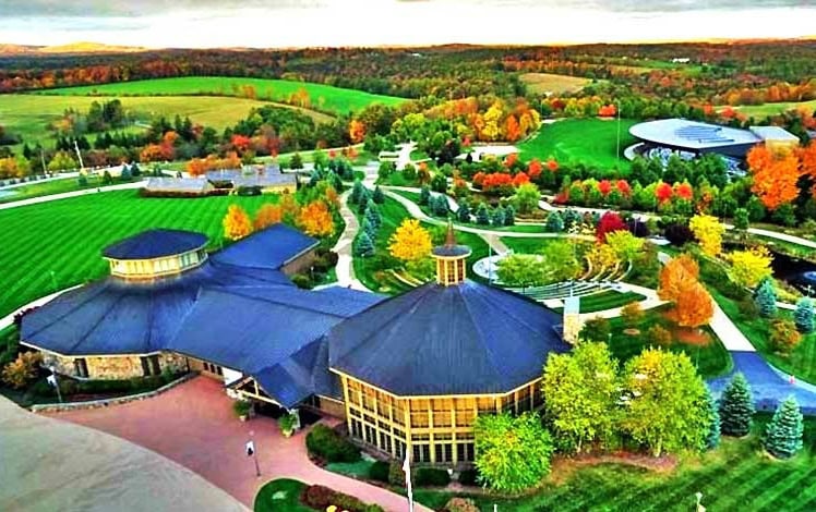 Bethel Woods Center for the Arts aerial view