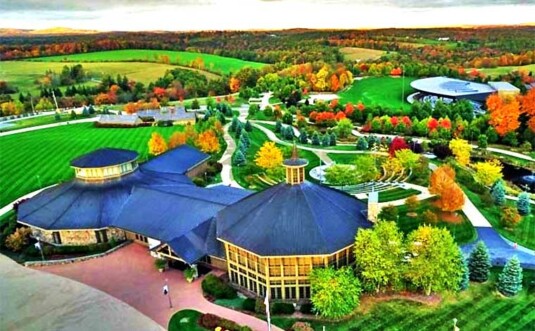 Bethel Woods Center for the Arts aerial view