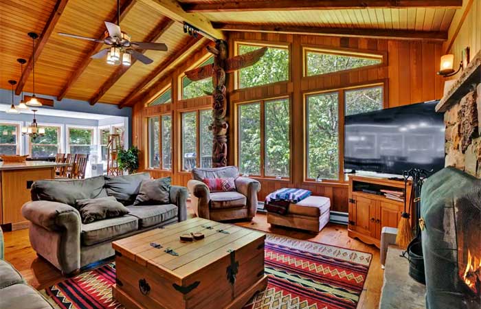 Big Cabin Living Room