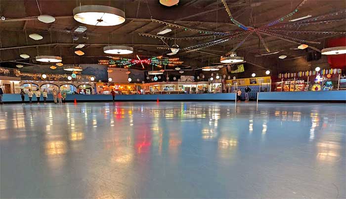 Big Wheel Rollerskating Rink interior