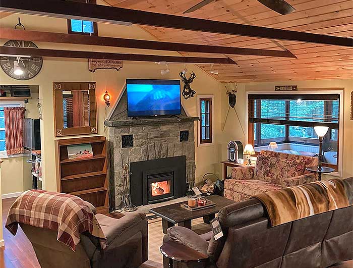 Birmwood Cabin Living Room