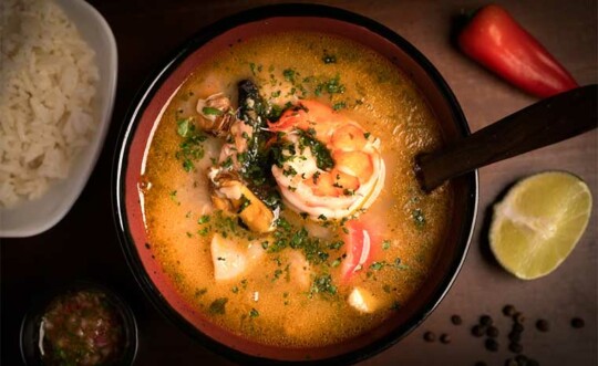 Bluefoot Cuisine Shrimp Soup