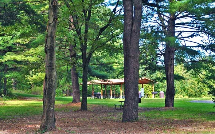 Brodhead Creek Park pavillion