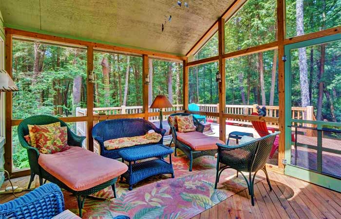 Brookside at Pinecrest Screened-In Porch