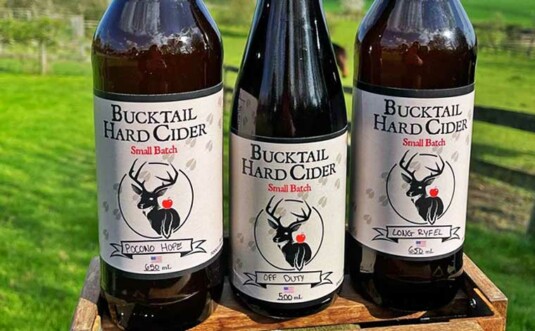 Bucktail Hard Cider Bottles