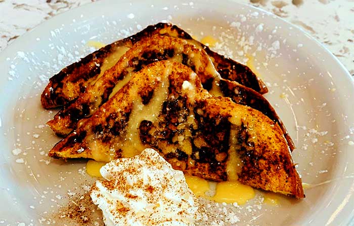 Callicoon Caffe eggnog french toast