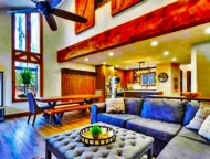 Camelback Ski Side Escape Living Room