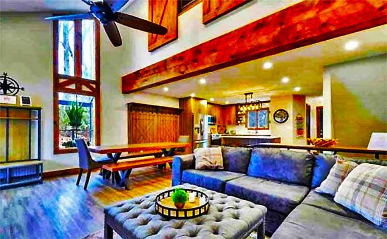 Camelback Ski Side Escape Living Room