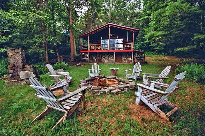 Camp Caitlin Clubhouse Fire Pit