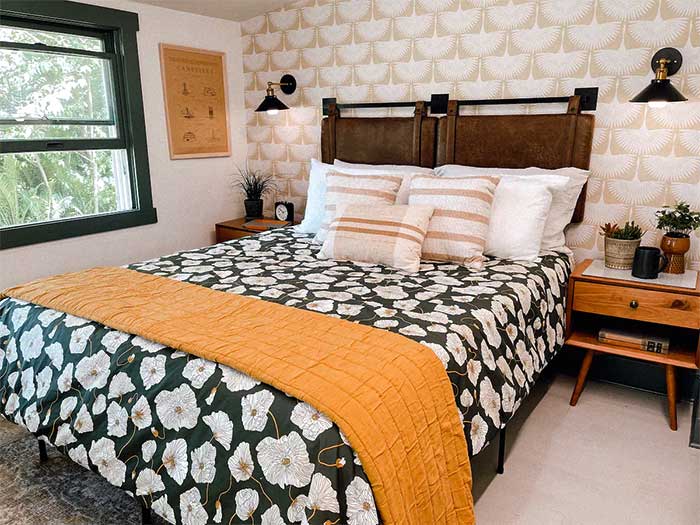 Camp Pocono Pines Blue bedroom