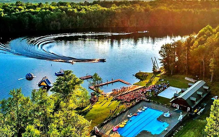 Camp Towanda Sunset Lake