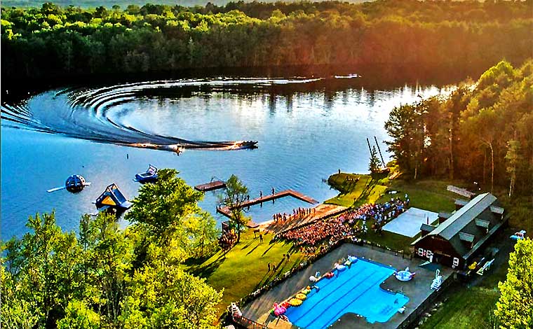 Camp Towanda Sunset Lake