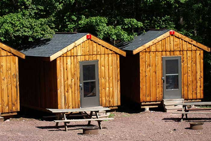 Whitewater Challengers Camp bunkhouse