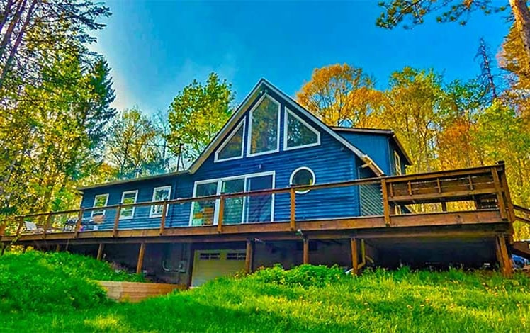 Catskills A-Frame Oasis Exterior