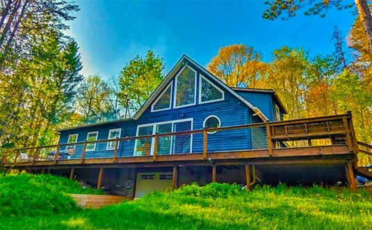 Catskills A-Frame Oasis Exterior