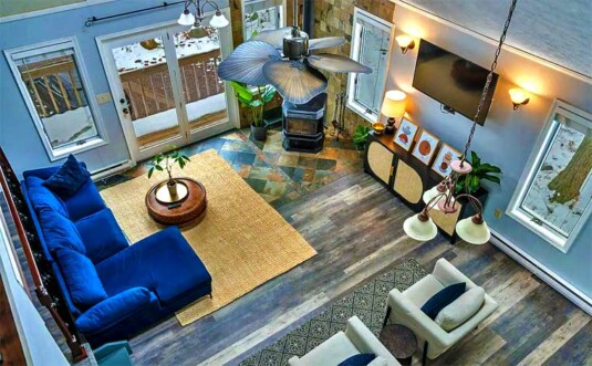Cedars Chalet Living Room