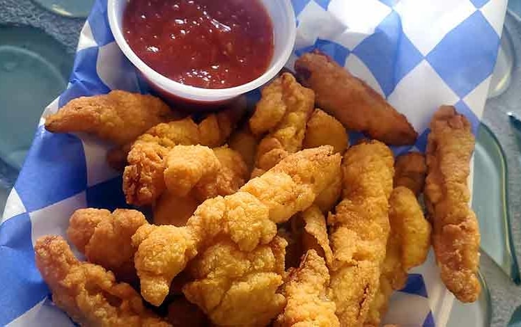 Coco's Fresh Fish Market fried fish basket