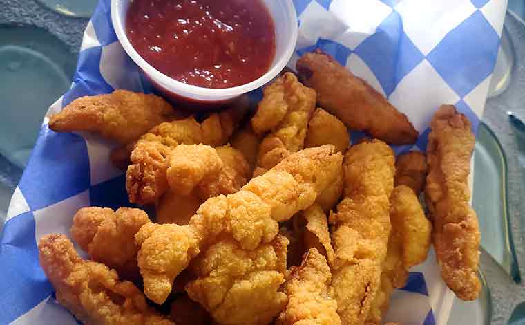 Coco's Fresh Fish Market fried fish basket