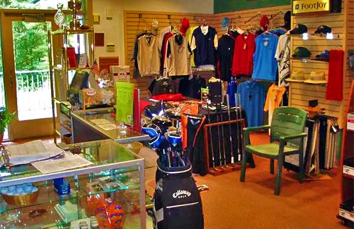 Country Club of the Poconos Pro Shop Interior