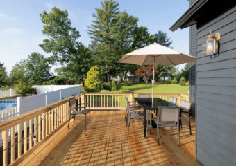 Cozy Catskills Farmhouse Deck