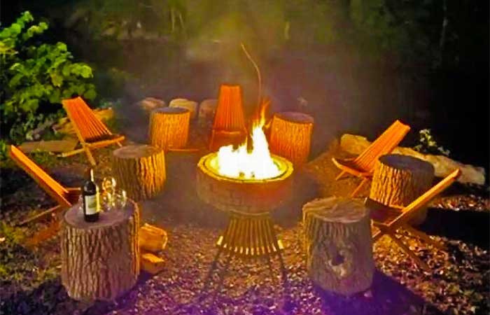 Creekside Luxury Stable Fire Pit