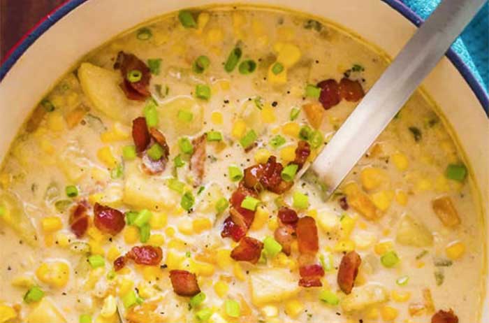 d.f. buttercup corn chowder