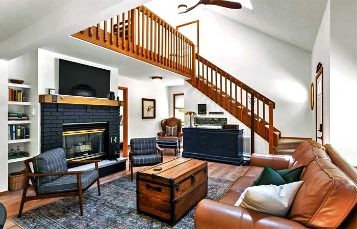 Deer Mountain Cottage Living Room