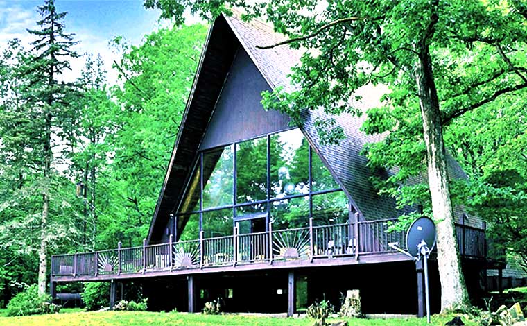 Designer A-Frame Exterior