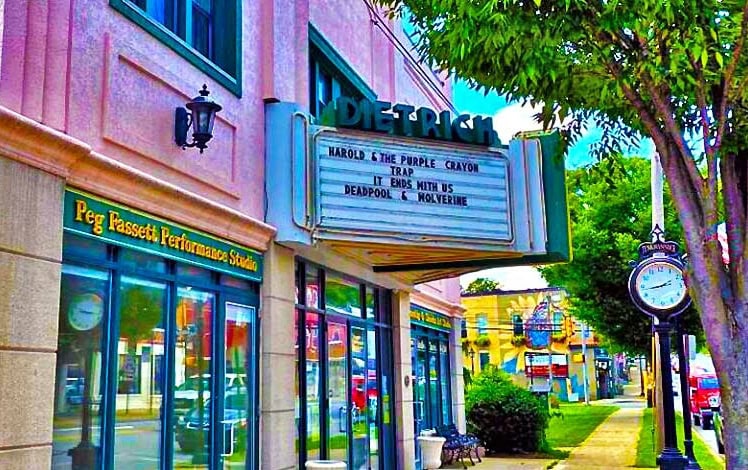 Dietrich Theater Exterior