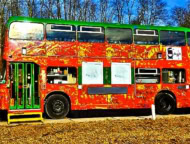 Double Up Catskills Bus Exterior