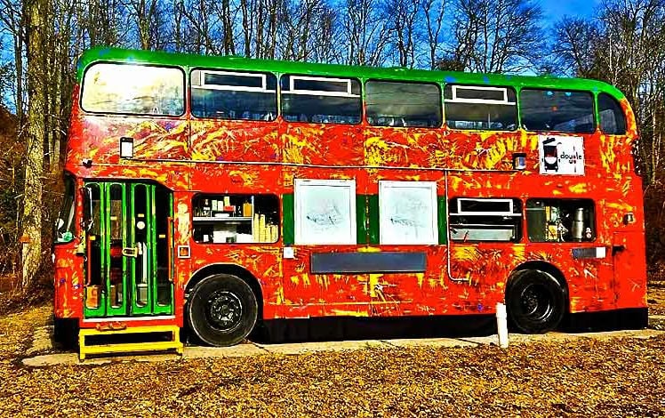 Double Up Catskills Bus Exterior