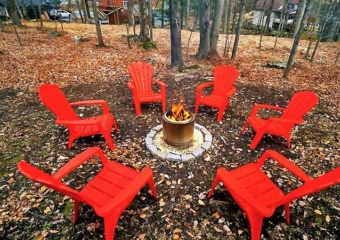 Dreamers Cabin Fire Pit