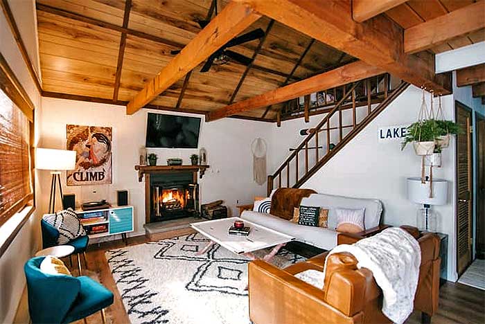 Dreamer's Cabin Living Room