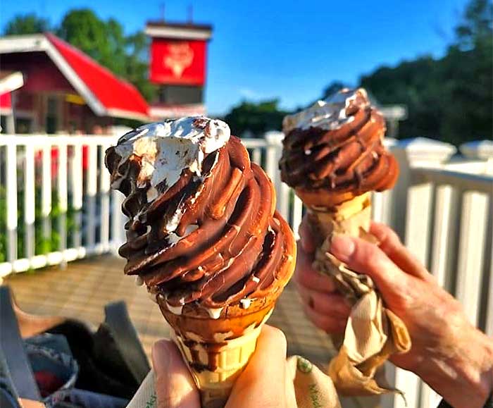 eats 'n sweets dipped cones