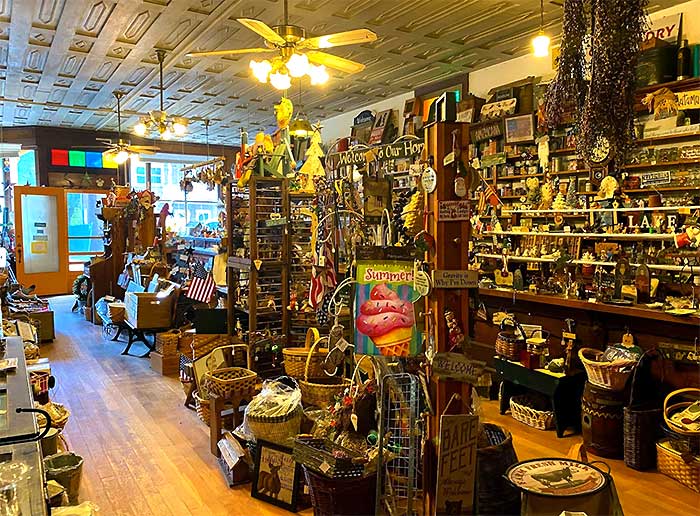 Ella C. Ehrhardt General Store interior